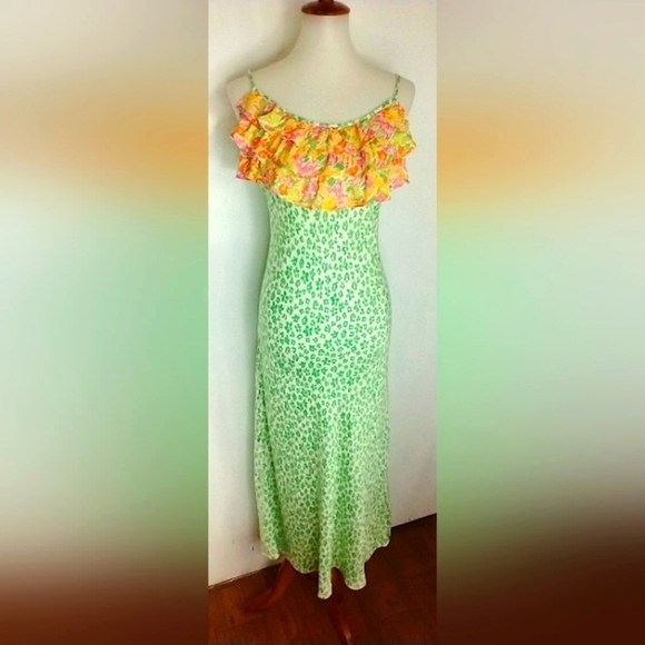 RIXO SUMMER MAXI DRESS - Picture 1 of 7